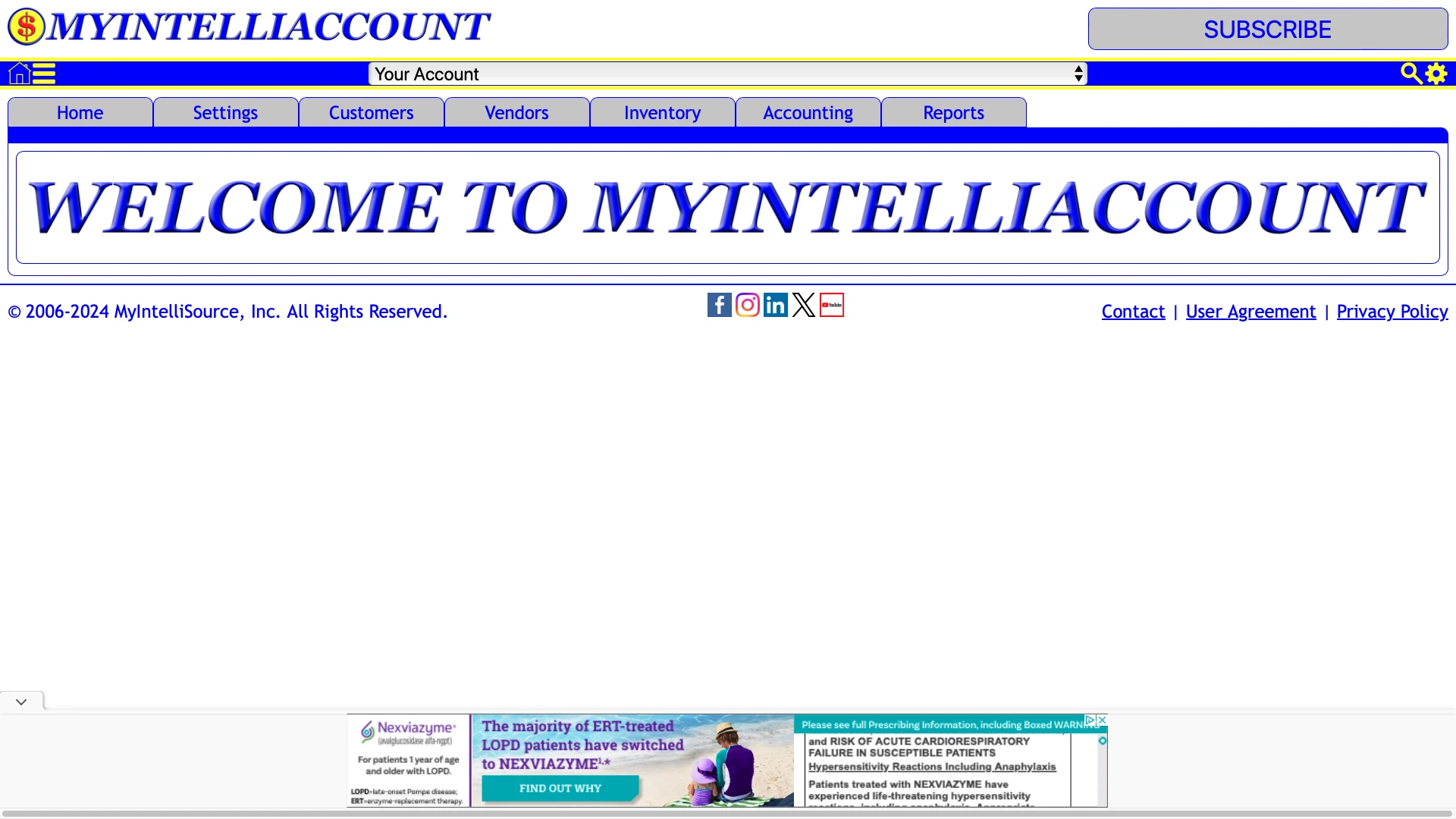 MyIntelliAccount Cloud Accounting SaaS Software For The Web